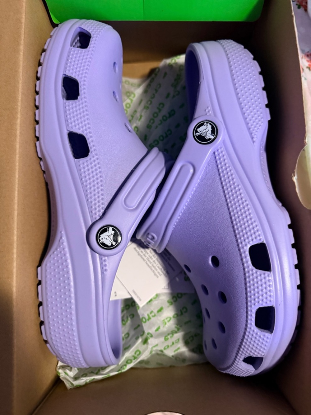Adult Unisex Classic Comfort Clogs - Lavender - Picture 2 of 5